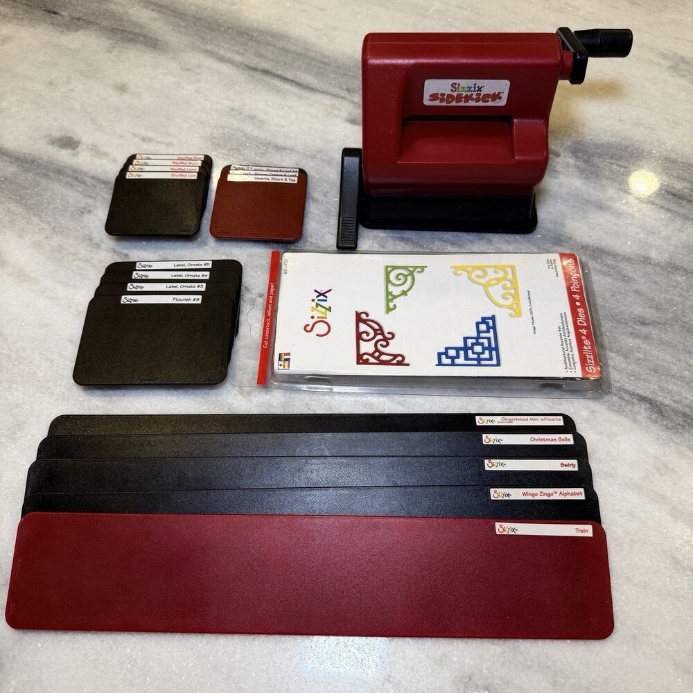 Sizzix Sidekick Lot Die Cut Cutting Embossing Machine Scrapbooking Papercraft